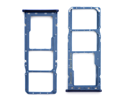 Тримач SIM-карти та карти пам'яті Samsung A750F Galaxy A7 (2018) Dual Sim blue PLS-00-00026596