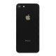 Задня кришка iPhone 8 зі склом камери black (Original China) PLS-00-00023285