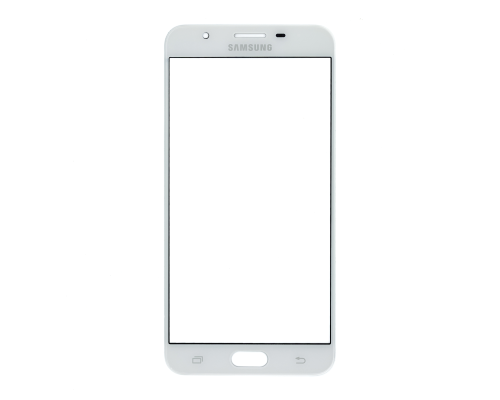Скло дисплея Samsung G610 Galaxy J7 Prime white PLS-00-00017603