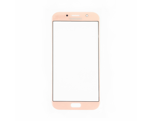 Скло дисплея Samsung A720 Galaxy A7 (2017) pink (Original China) PLS-00-00019829