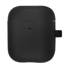 Чохол Silicone Case Slim with Carbine for AirPods 2 black PLS-00-00076059