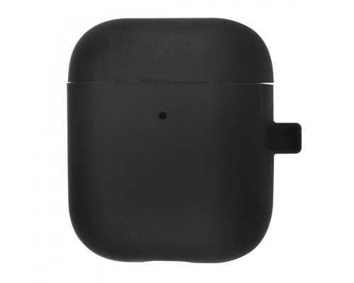 Чохол Silicone Case Slim with Carbine for AirPods 2 black PLS-00-00076059