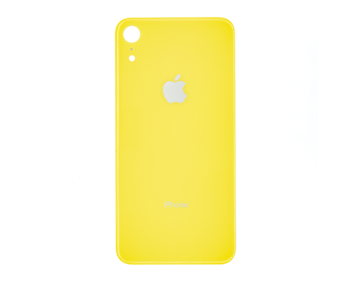 Задня кришка iPhone XR yellow (Стандартний отвір) PLS-00-00027243