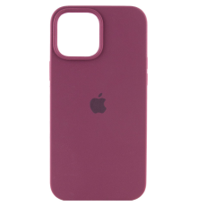 Чохол Silicone Case Full Protective iPhone 14 Pro plum PLS-00-00098143