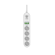 Мережевий фільтр LDNIO SE4432 17W 3.4A 4USB 2м white PLS-00-00100410