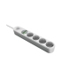 Мережевий фільтр LDNIO SE4432 17W 3.4A 4USB 2м white PLS-00-00100410