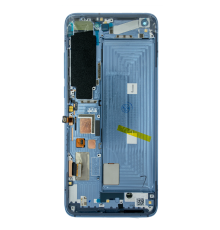 Дисплей Xiaomi Mi 10 з сенсором та рамкою gray (Original) (ver. Samsung) PLS-00-00068881