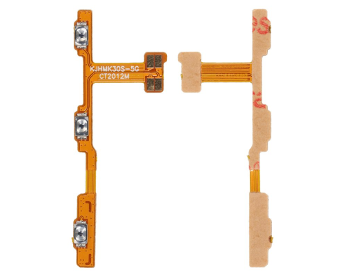 Шлейф Xiaomi Mi 10T з кнопками ввімкнення та гучності PLS-00-00084399