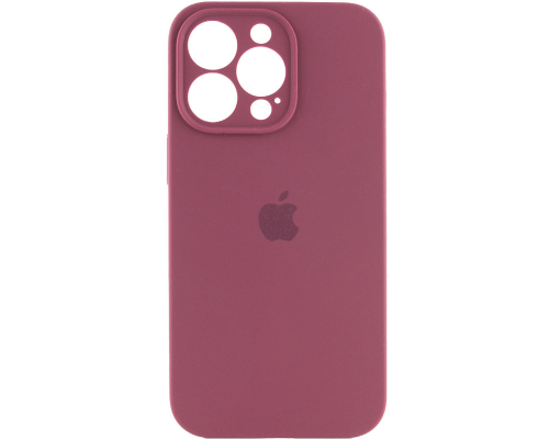 Чохол Silicone Case Full Camera Protective iPhone 13 Pro Max plum PLS-00-00099413