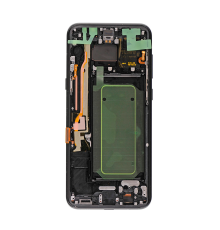 Дисплей Samsung G955 Galaxy S8 Plus з сенсором та рамкою black (Original Refurbished) PLS-00-00019609