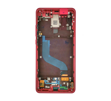 Дисплей Xiaomi Mi 9T з сенсором та рамкою red (Original China) (ver. Samsung) PLS-00-00079833