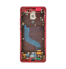 Дисплей Xiaomi Mi 9T з сенсором та рамкою red (Original China) (ver. Samsung) PLS-00-00079833
