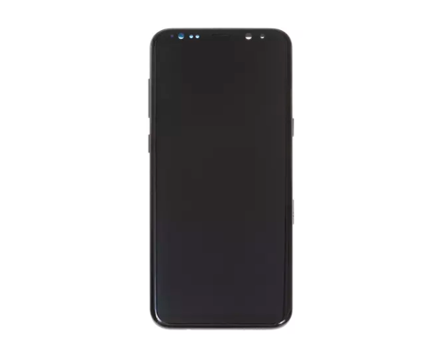 Дисплей Samsung G955 Galaxy S8 Plus з сенсором та рамкою black (Original Refurbished) PLS-00-00019609