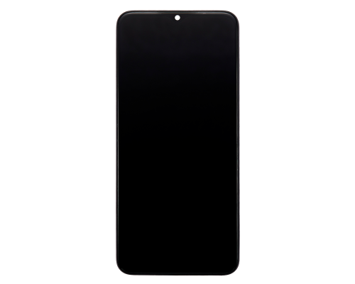 Дисплей Samsung A032 Galaxy A03 core з сенсором та рамкою black (Original) PLS-00-00090617