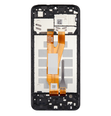 Дисплей Samsung A032 Galaxy A03 core з сенсором та рамкою black (Original) PLS-00-00090617