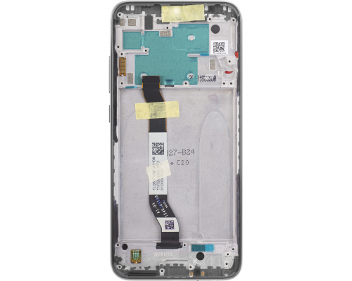 Дисплей Xiaomi Redmi Note 8 з сенсором та рамкою silver PLS-00-00067192