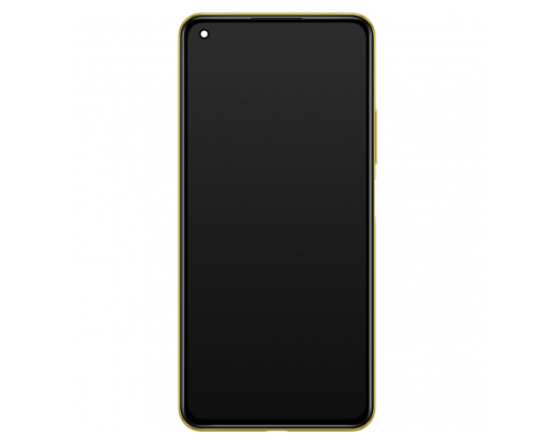 Дисплей Xiaomi Mi 11 Lite з сенсором та рамкою yellow (Original) PLS-00-00080357