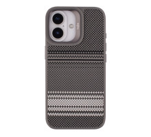Чохол Kajsa Resort Collection Gradient Stripe with MagSafe для iPhone 17 Grey ma96251_249682 2020000507550