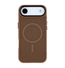 Чохол TPU+PC ShadowMat with MagSafe для iPhone 17 Air Brown ma38954_3869066 2020000497714