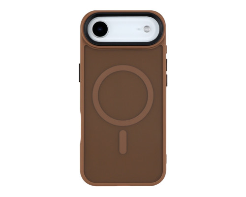 Чохол TPU+PC ShadowMat with MagSafe для iPhone 17 Air Brown ma38954_3869066 2020000497714