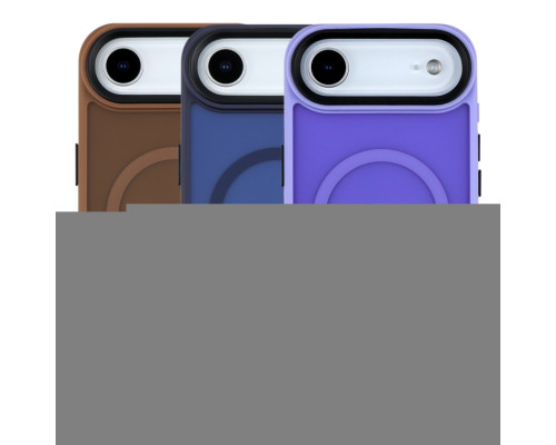 Чохол TPU+PC ShadowMat with MagSafe для iPhone 17 Air Brown ma38954_3869066 2020000497714