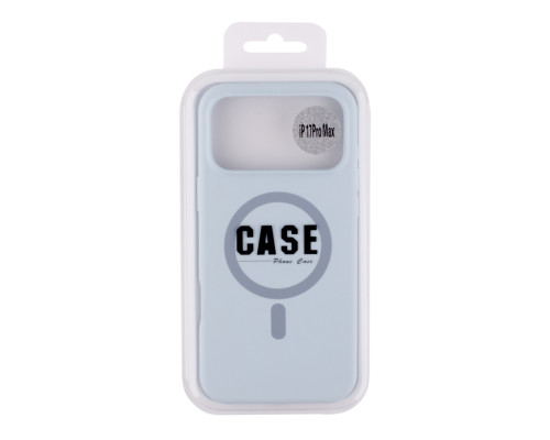 Чохол Glow Silicone Case with Magsafe для iPhone 17 Pro Max Blue ma37989_3666796 2020000502081
