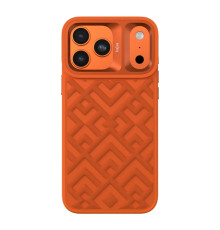 Чохол Kajsa Briquette Collection Rhombus with MagSafe для iPhone 17 Pro Orange Plus B-Ring ma39045_3869659 2020000509363