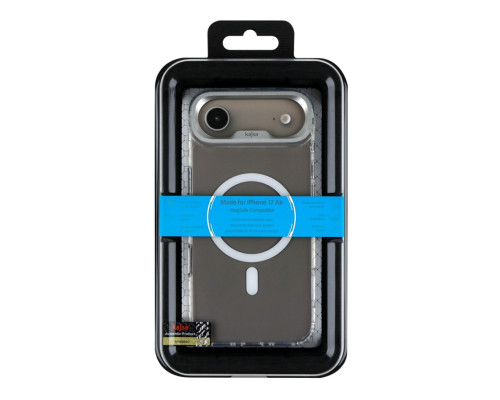 Чохол Kajsa Trans-Shield with MagSafe для iPhone 17 Air Silver O-Ring ma129239_333632 2020000509257