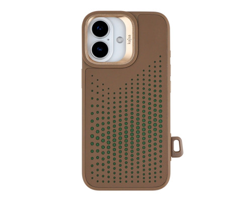 Чохол Kajsa Splendid Collection Circle with MagSafe для iPhone 17 Desert Gold ma129244_333650 2020000509073