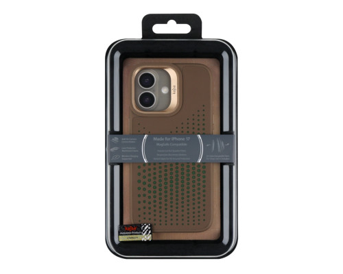 Чохол Kajsa Splendid Collection Circle with MagSafe для iPhone 17 Desert Gold ma129244_333650 2020000509073