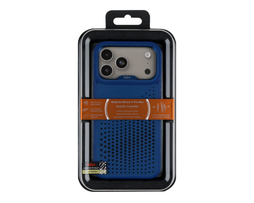 Чохол Kajsa Splendid Collection Circle with MagSafe для iPhone 17 Pro Max Blue Plus O-Ring ma129241_333639 2020000508991