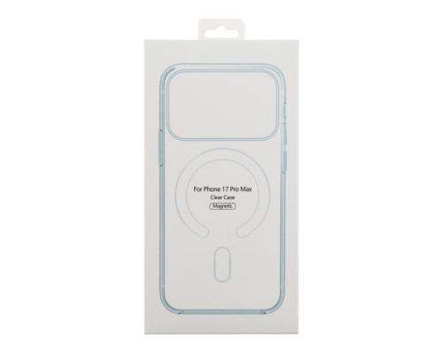 Чохол TPU Clear Case with Magsafe-C для iPhone 17 Pro Max Transparent ma38901_3868858 2020000497660