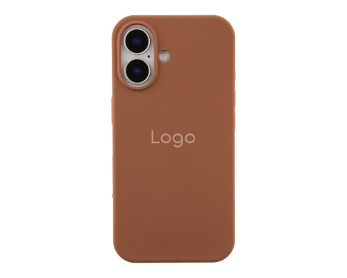 Чохол Silicone Case Full Size (AA) для iPhone 16 93.New Brown ma34928_3867627 2020000489207
