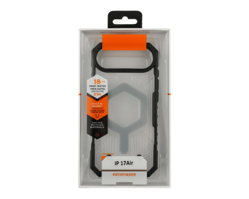 Чохол TPU+PC ArmorHex Magnetic Case для iPhone 17 Air Transparent/Grey ma38105_3667576 2020000496427