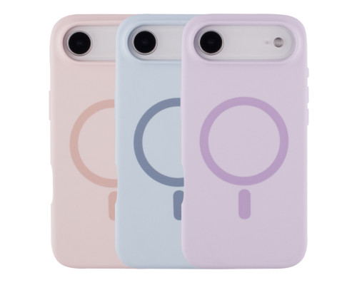 Чохол Glow Silicone Case with Magsafe для iPhone 17 Air Titanium Grey ma37987_3869450 2020000497585