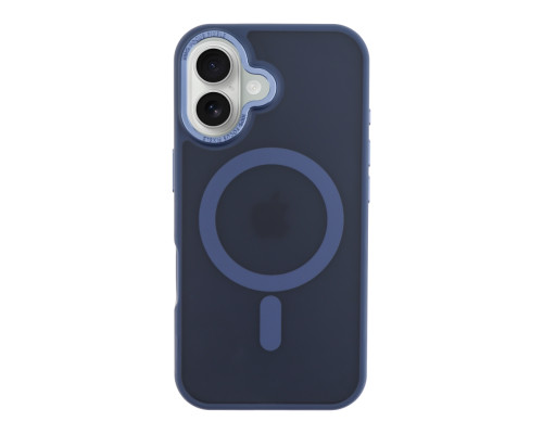 Чохол TPU+PC Goldencis Matte with MagSafe для iPhone 17 Dark Blue ma39000_3869525 2020000496724