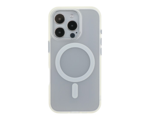 Чохол TPU+PC Goldencis Matte with MagSafe для iPhone 17 Pro Max White ma39002_3869541 2020000496793
