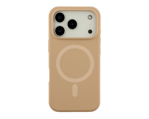Чохол Glow Silicone Case with Magsafe для iPhone 18 Pro Desert Gold ma253980_664103 2020000515425
