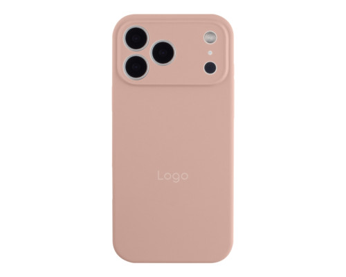 Чохол Silicone Case Full Size with Frame для iPhone 18 Pro Max 19.Pink Sand ma253983_664203 2020000516989