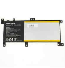 Батарея для ноутбука ASUS C21N1509 (X556UA, X556UB, X556UF, X556UJ series) 7.6V 4500mAh 34Wh Black NBB-102849