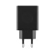 Оригінальний блок живлення для ноутбука LENOVO USB 24W 5V/2A, 7V/2A, 9V/2A, 12V/2A, Black (SA18C02165) + кабель USB - microUSB NBB-107534