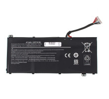 Батарея для ноутбука ACER AC14A8L (Aspire: VN7-571, VN7-571G, VN7-591, VN7-591G, VN7-791, VN7-791G, V15 Nitro series) 11.4V 3800mAh Black NBB-123401