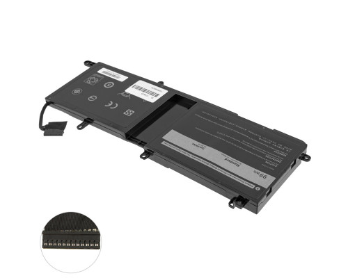 Батарея для ноутбука DELL 9NJM1 (Alienware 15 R3, 17 R4) 11.4V 8820mAh 99Wh Black