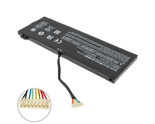 Батарея для ноутбука ACER AP18E8M (Aspire Nitro 5: AN515-43, AN515-54, AN515-55 series) 15.4V 3574mAh 55Wh, Black (KT.0040G.013) NBB-124649