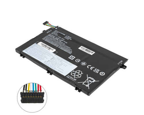 Батарея для ноутбука LENOVO L17M3P51 (ThinkPad Edge: E480, E580, E490) 11.1V 45Wh Black (SB10K97607) NBB-124825