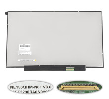 Матрица 15.6" NE156QHM-N61 (2560*1440, 40pin(eDP, IPS, 300cd/m2, 100% sRGB), LED, SLIM(без планок и ушек), матовая, разъем справа внизу) для ноутбука NBB-134146