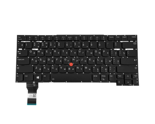 Клавиатура для ноутбука LENOVO (ThinkPad: T14s Gen 4) rus, black, подсветка клавиш NBB-137305
