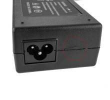 УЦІНКА! СЛІДИ ВІДКРИТТЯ! БП для ноутбука ASUS 19V, 6.32A, 120W, 5.5*2.5мм, 3 hole, L-подібний роз'єм, (Replacement AC Adapter) black (без кабелю) NBB-139188