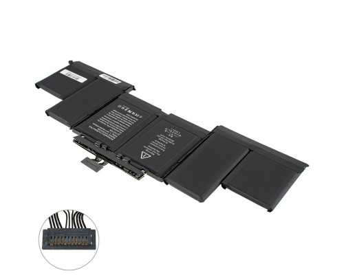 Батарея для ноутбука Apple A1494 (A1398 (Late 2013–2014)) 11.36V 8755mAh 99.5Wh Black NBB-139920