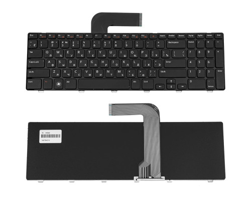 Клавіатура для ноутбука DELL (Inspiron: M5110, M511R, N5110) rus, black NBB-34565